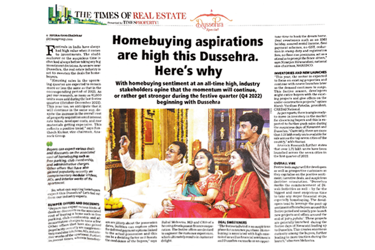 Homebuying in Dushhera